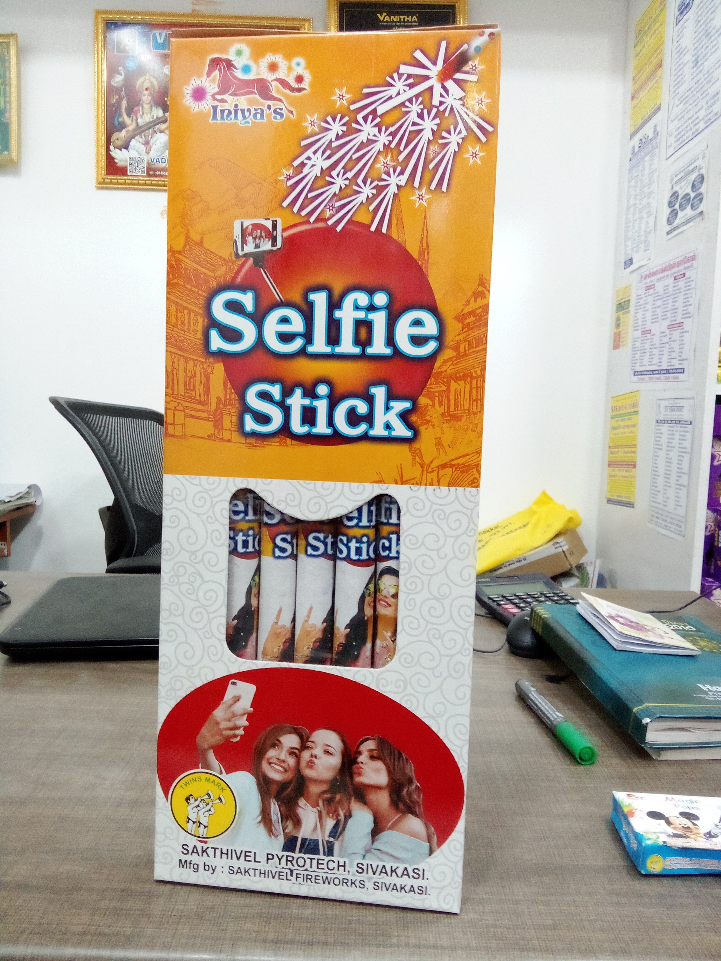 Selfie Stick Candle (5 Pcs)